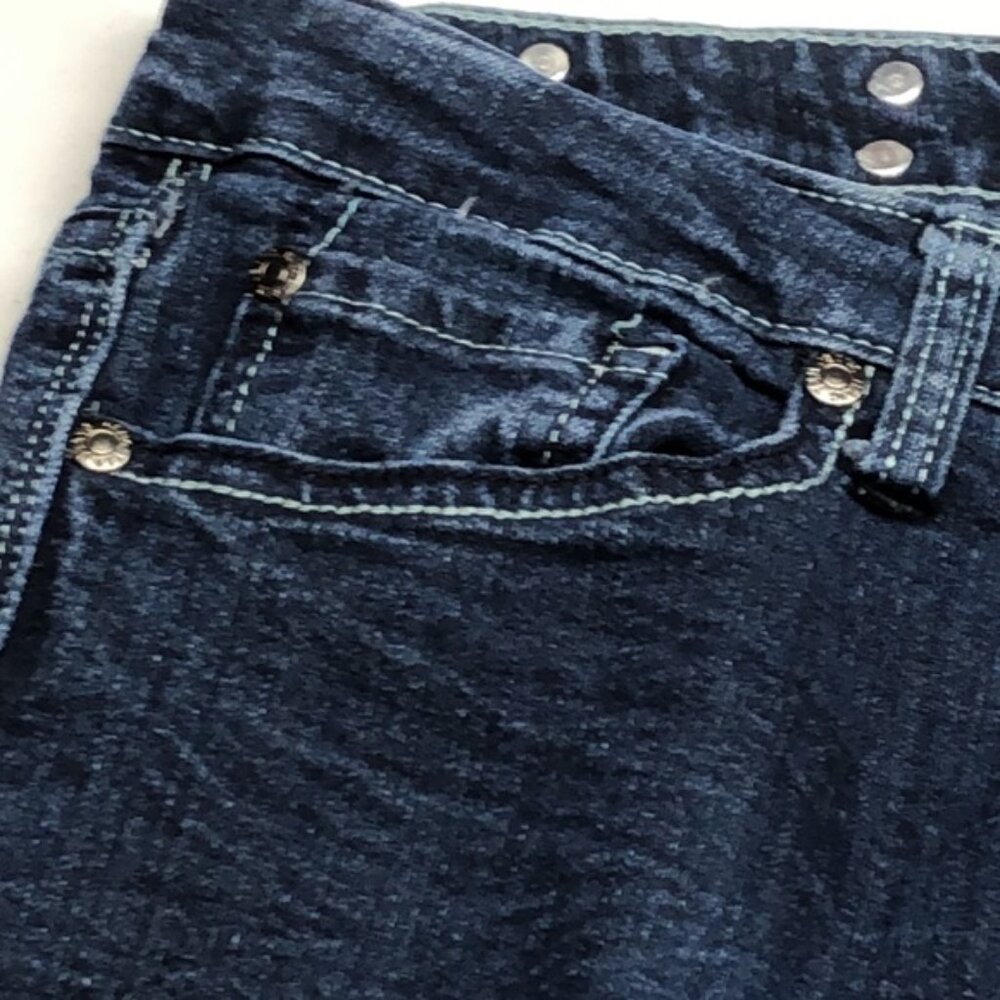 STRETCH HANG TEN RELAXED STRAIGHT LEG JEANS 18/34x32 ⭐ - Picture 5 of 11